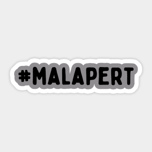 Malapert Sticker